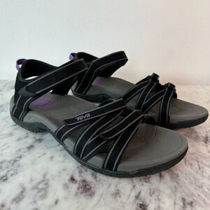 Teva Black and Purple Women's Sandals
